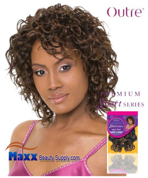 Outre Premium Short Series Human Hair Weave - Angel Wave 8"s